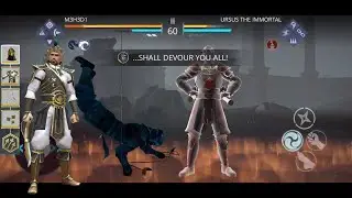 The wheel is turning event boss fight using Chain Knife | Shadow Fight 3