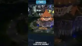 Sarawak Day 2021 - Cities Skyline #shorts