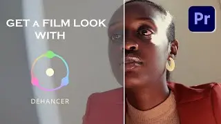 How to grade your footage using the Dehancer |  Fast and Easy / Get a film look in Premiere pro