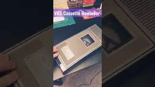 VHS Cassette Rewinder 
