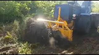 Отвал-Корчеватель на трактор ХТЗ Т-150К