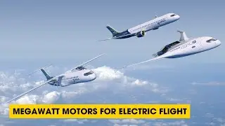Megawatt Motors For Electric Flight
