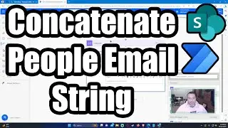 How to Concatenate a Person Column Email String in Power Automate | 2023 Tutorial