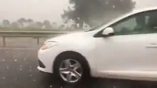 Hailstorm in Mumbai