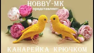 Птичка Канарейка крючком ч.1 (авторский МК Светланы Кононенко)