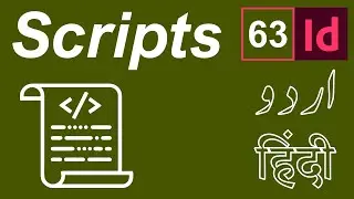 Scripts & Script Label in InDesign cc | Adobe InDesign for Beginners | InDesign in Urdu & Hindi