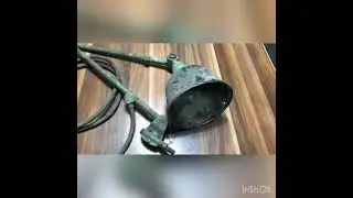 Çalışma masası lambası restorasyon