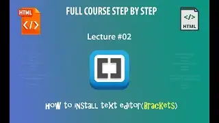 How to download and install Brackets text editor