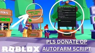 NEW Roblox PLS DONATE 💸 Script - Fool People/Fake Donations/Earn Robux