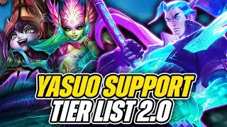 The Yasuo Support SYNERGY TIER LIST - League of Legends