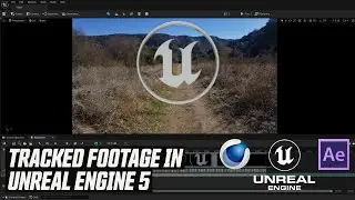 Tracked footage in Unreal Engine using Cinema 4D