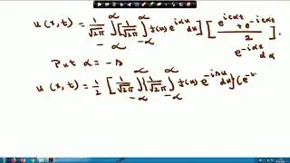 Solution of Partial Differential Equations using Fourier Transform - II