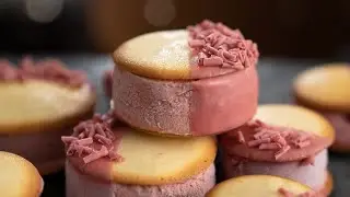How to make Ice RUBY chocolate langue de chat