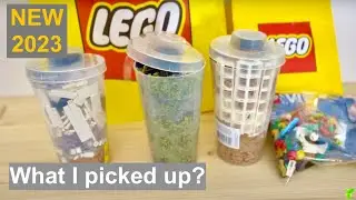 First 2023 LEGO Store Haul, Pick a brick and VIP Polybag Gift 🎁