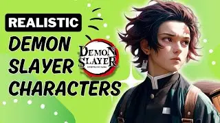Realistic Demon Slayer Characters: AI Brings Tanjiro, Nezuko, and More to Life!