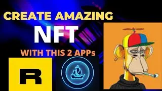 How Create Amazing NFTs Using this 2 Apps || mind blowing NFT To Upload on OPENSEA OR RARIBLE.