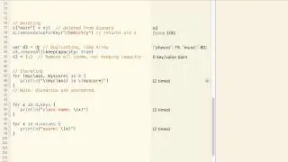Swift Programming #6: Dictionaries