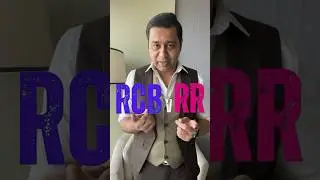 RR vs RCB — Scales are strangely balanced.. ⚖️  