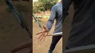 Nunchaku | Back to back wrist roll | Slow motion 