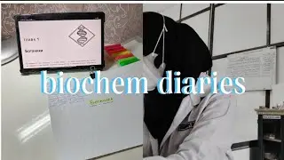 biochem diaries pt.1//дневник биохима🩺🧪