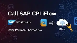 Call SAP CPI iflow from postman using service key #401 #iflow #sap #cpi