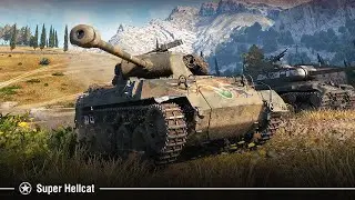 SUPER HELLCAT. МАСТЕР. ВТОРАЯ ОТМЕТКА НА ОРУДИЕ. ПРОЩЕ ПРОСТОГО