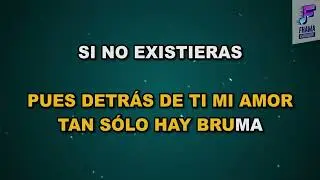 Luis Miguel - O Tu O Ninguna | FHAMA KARAOKE