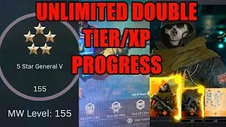 MW TIER GLITCH! UNLIMITED DOUBLE XP/TIER MW GLITCH! MW GLITCHES! COD MODERN WARFARE XP GLITCHES!