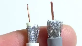 The difference between RG59 & RG6 coax cables