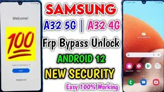 A32 Frp Bypass | A32 Frp Bypass Android 12 | samsung a32 google account bypass | A325F frp bypass