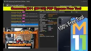 Samsung M11 (M115F) FRP Bypass using Free Tool Test Point