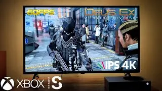 DEUS EX: MANKIND DIVIDED Xbox Series S Gameplay (LG TV 4K)