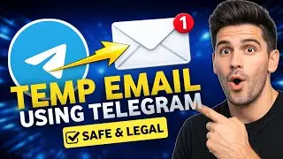 How to Create Temporary Email Using Telegram | Safe & Easy Method (2026)