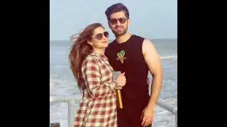 Muneeb Butt With His Wife Aiman Khan 