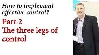 CMA - Management Controls - Decentralization & The Three Legged Stool #1