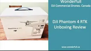 DJI Phantom 4 RTK Unboxing Review