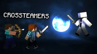 Beating Crossteamers In Minecraft Bedwars Solo (somehow this server staffs are too lazy to ban them)