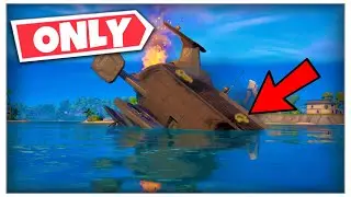 The CRASHED BLIMP *ONLY* Challenge! (We Won) | Fortnite