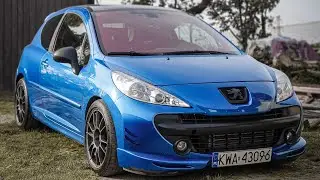 Peugeot 207 RC 1.6 THP - Straight pipe (pure sound)