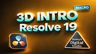 3D entro logo tutorial.