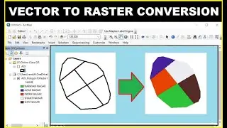vector to raster conversion I raster to vector conversion ArcGIS I rater to vector converter