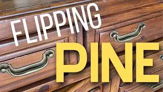 5 INSPIRING ways to FLIP PINE FURNITURE- it doesn't have to be orange- beginner friendly