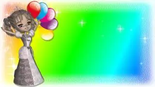 Video background for text children