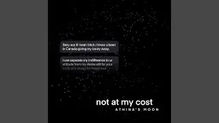 NOT AT MY COST