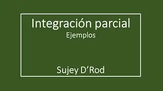 Integración parcial