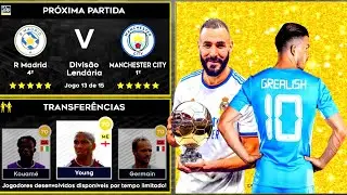 DLS 22 | REAL MADRID VS MANCHESTER CITY | Dream league Soccer 2022 Gameplay