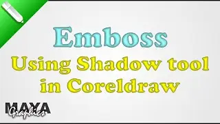 How to Create inner Shadow in coreldraw | Inner Shadow Effect in Coreldraw Old Version | corel draw