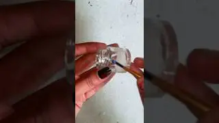Mini bottle painting | #easy #shorts #minibottleart