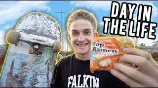 A DAY WITH GARRETT GINNER (ramen, skateboarding, etc) | Garrett Ginner