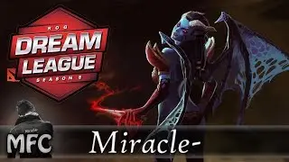 Miracle- Queen of Pain Gameplay - Game 1 - DreamLeague Season 8 Europe & CIS Qualifier.